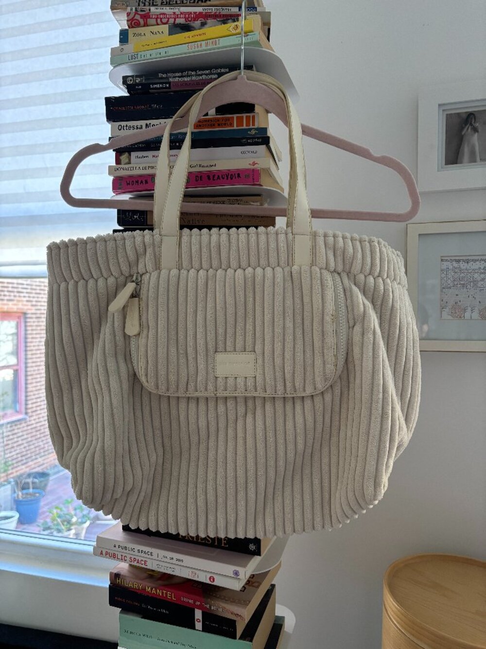See by Chloé ivory soft tote bag